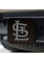 St Louis Cardinals Black Chrome Car Accessory Hitch Cover