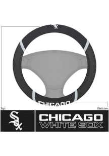 Chicago White Sox Wordmark Auto Steering Wheel Cover