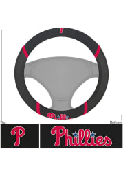 Philadelphia Phillies Wordmark Auto Steering Wheel Cover