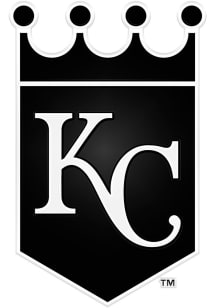 Sports Licensing Solutions Kansas City Royals Molded Chrome Car Emblem - Silver