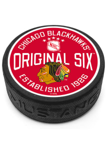 Chicago Blackhawks Original 6 Hockey Puck