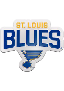 Sports Licensing Solutions St Louis Blues Embossed Color Car Emblem - Blue