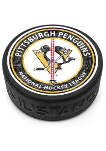 Pittsburgh Penguins Center Ice Hockey Puck