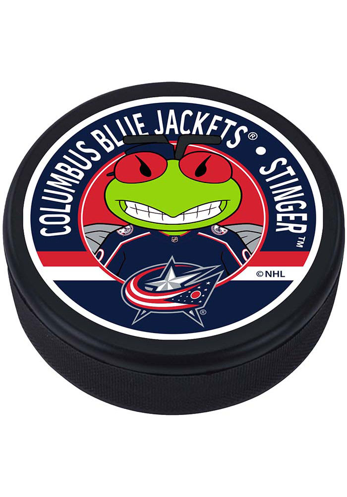Columbus Blue Jackets Mascot Hockey Puck