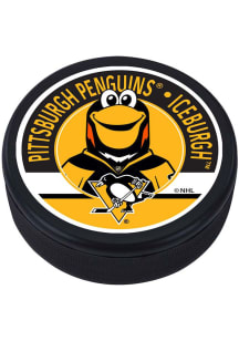 Pittsburgh Penguins Mascot Hockey Puck