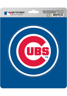 Sports Licensing Solutions Chicago Cubs Matte Auto Decal - Blue