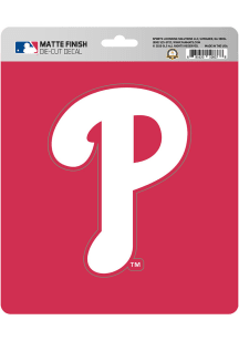 Sports Licensing Solutions Philadelphia Phillies Matte Auto Decal - Red