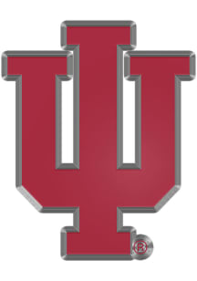 Indiana Hoosiers Blue Sports Licensing Solutions Embossed Car Emblem