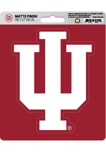 Sports Licensing Solutions Indiana Hoosiers Matte Auto Decal - Blue