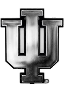 Sports Licensing Solutions Indiana Hoosiers Molded Chrome Car Emblem - Blue