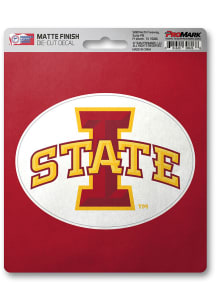 Sports Licensing Solutions Iowa State Cyclones Matte Auto Decal - Red