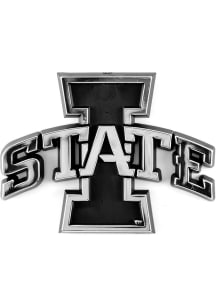 Sports Licensing Solutions Iowa State Cyclones Molded Chrome Car Emblem - Red