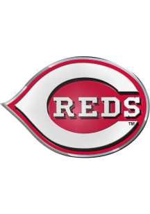 Sports Licensing Solutions Cincinnati Reds Embossed Car Emblem - Red
