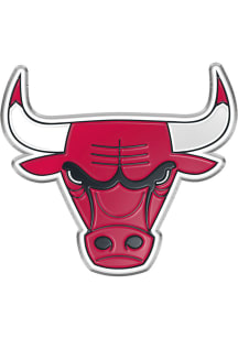 Sports Licensing Solutions Chicago Bulls Embossed Car Emblem - Red