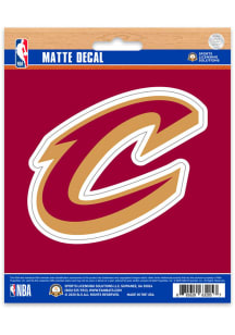 Sports Licensing Solutions Cleveland Cavaliers Matte Auto Decal - Maroon