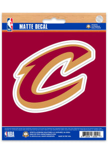 Cleveland Cavaliers Matte Auto Decal - Maroon