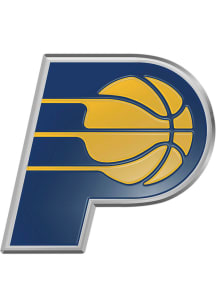 Sports Licensing Solutions Indiana Pacers Embossed Car Emblem - Navy Blue