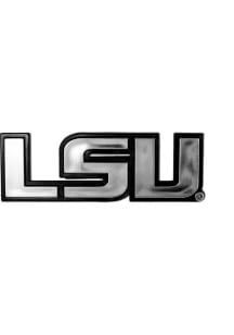 Sports Licensing Solutions LSU Tigers Molded Chrome Car Emblem - Purple