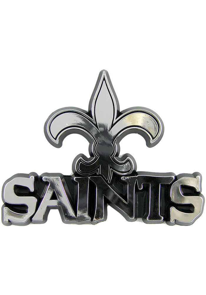 New Orleans Saints Premium Solid Metal Chrome Plated Car Auto Emblem –  Patch Collection