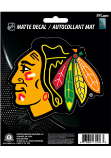 Sports Licensing Solutions Chicago Blackhawks Matte Auto Decal - Red