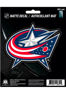 Sports Licensing Solutions Columbus Blue Jackets Matte Auto Decal - Blue