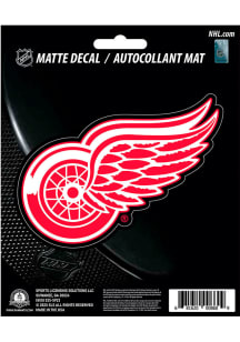 Sports Licensing Solutions Detroit Red Wings Matte Auto Decal - Red