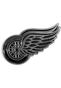 Sports Licensing Solutions Detroit Red Wings Molded Chrome Car Emblem - Red