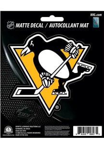 Sports Licensing Solutions Pittsburgh Penguins Matte Auto Decal - Gold