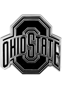 Sports Licensing Solutions Ohio State Buckeyes Molded Chrome Car Emblem - Red