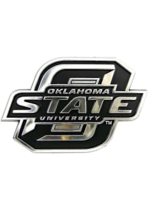 Sports Licensing Solutions Oklahoma State Cowboys Molded Chrome Car Emblem - Orange
