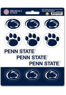 Sports Licensing Solutions Penn State Nittany Lions 12 pk Mini Auto Decal - Navy Blue