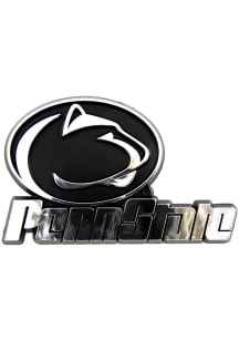 Sports Licensing Solutions Penn State Nittany Lions Molded Chrome Car Emblem - Navy Blue