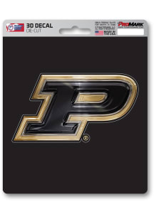 Sports Licensing Solutions Purdue Boilermakers 3D Auto Decal - Gold