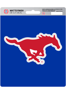 Sports Licensing Solutions SMU Mustangs Matte Auto Decal - Red