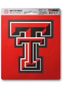Sports Licensing Solutions Texas Tech Red Raiders Matte Auto Decal - Red