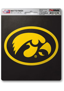 Sports Licensing Solutions Iowa Hawkeyes Matte Auto Decal - Yellow