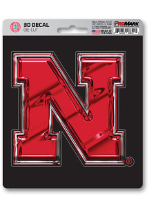 Sports Licensing Solutions Nebraska Cornhuskers 3D Auto Decal - Red