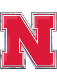 Sports Licensing Solutions Nebraska Cornhuskers Embossed Car Emblem - Red
