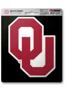 Sports Licensing Solutions Oklahoma Sooners Matte Auto Decal - Red
