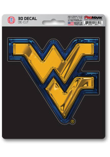 Sports Licensing Solutions West Virginia Mountaineers 3D Auto Decal - Navy Blue