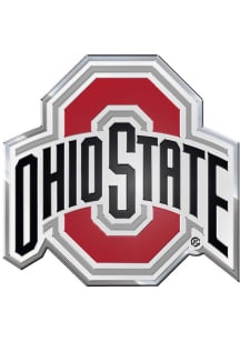 Sports Licensing Solutions Ohio State Buckeyes Color Auto Car Emblem - Red