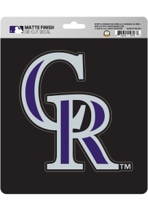 Sports Licensing Solutions Colorado Rockies Matte Auto Decal - Purple