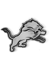 Sports Licensing Solutions Detroit Lions Molded Chrome Car Emblem - Blue