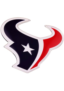 Sports Licensing Solutions Houston Texans Embossed Car Emblem - Navy Blue