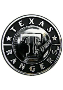 Sports Licensing Solutions Texas Rangers Molded Chrome Car Emblem - Blue