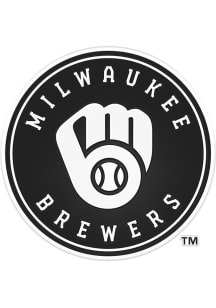 Sports Licensing Solutions Milwaukee Brewers molded Car Emblem - Navy Blue
