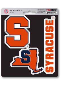 Sports Licensing Solutions Syracuse Orange 3pk Auto Decal - Orange