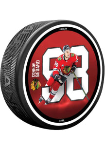 Chicago Blackhawks Connor Bedard Breakout Hockey Puck