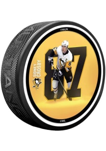 Pittsburgh Penguins Sidney Crosby Breakout Hockey Puck