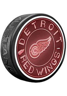Detroit Red Wings Neon Hockey Puck